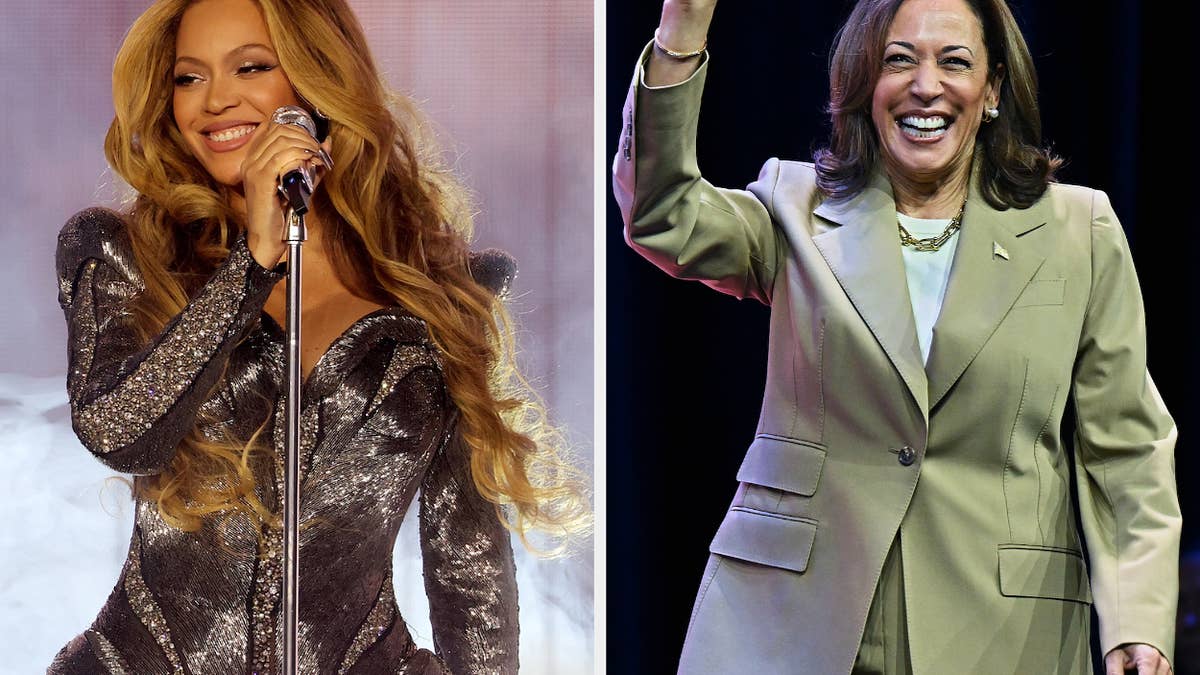 Queen B's mother, Tina Knowles endorsed Harris on Instagram on Monday.