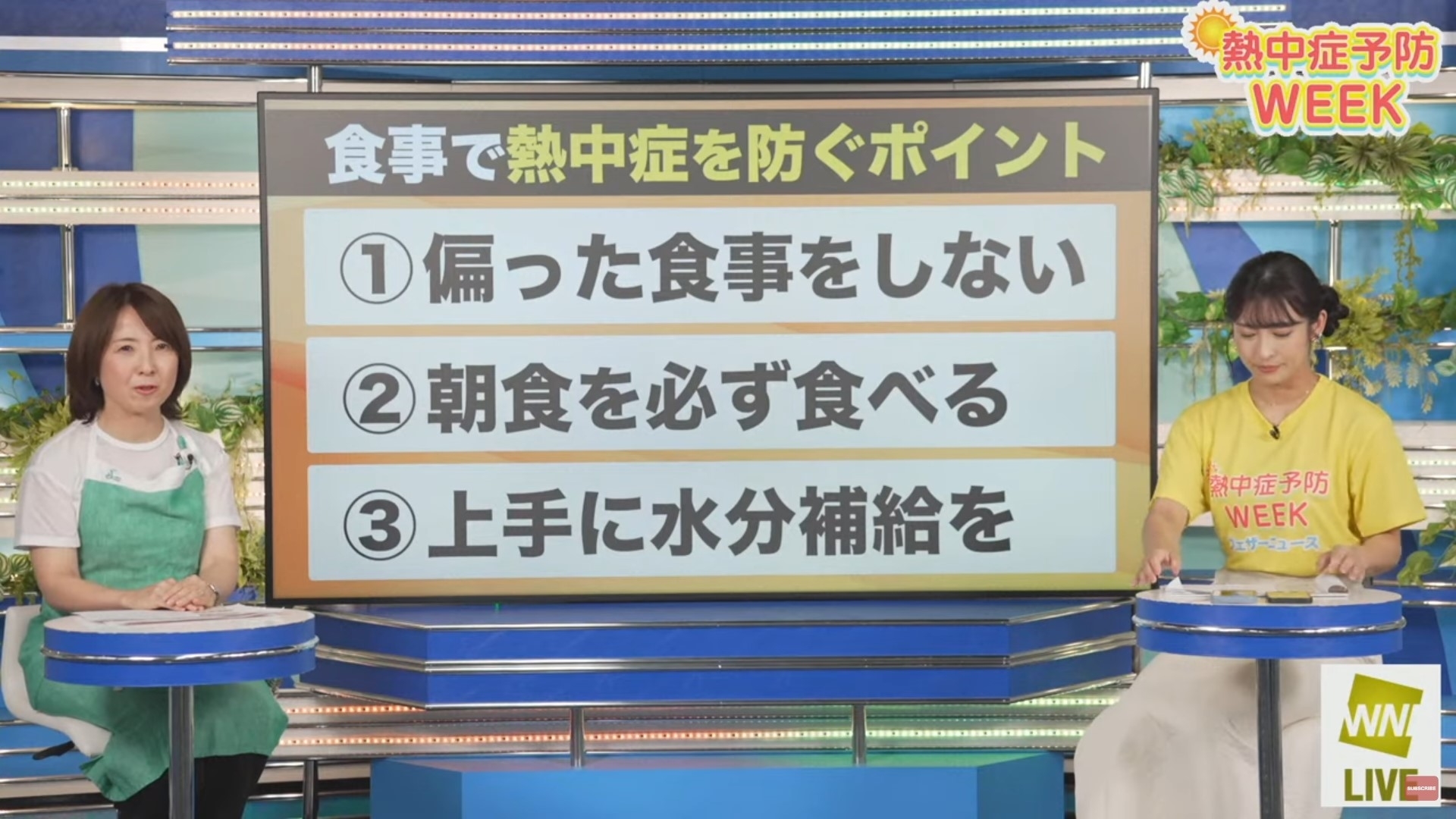 ウェザーニュースLiVE