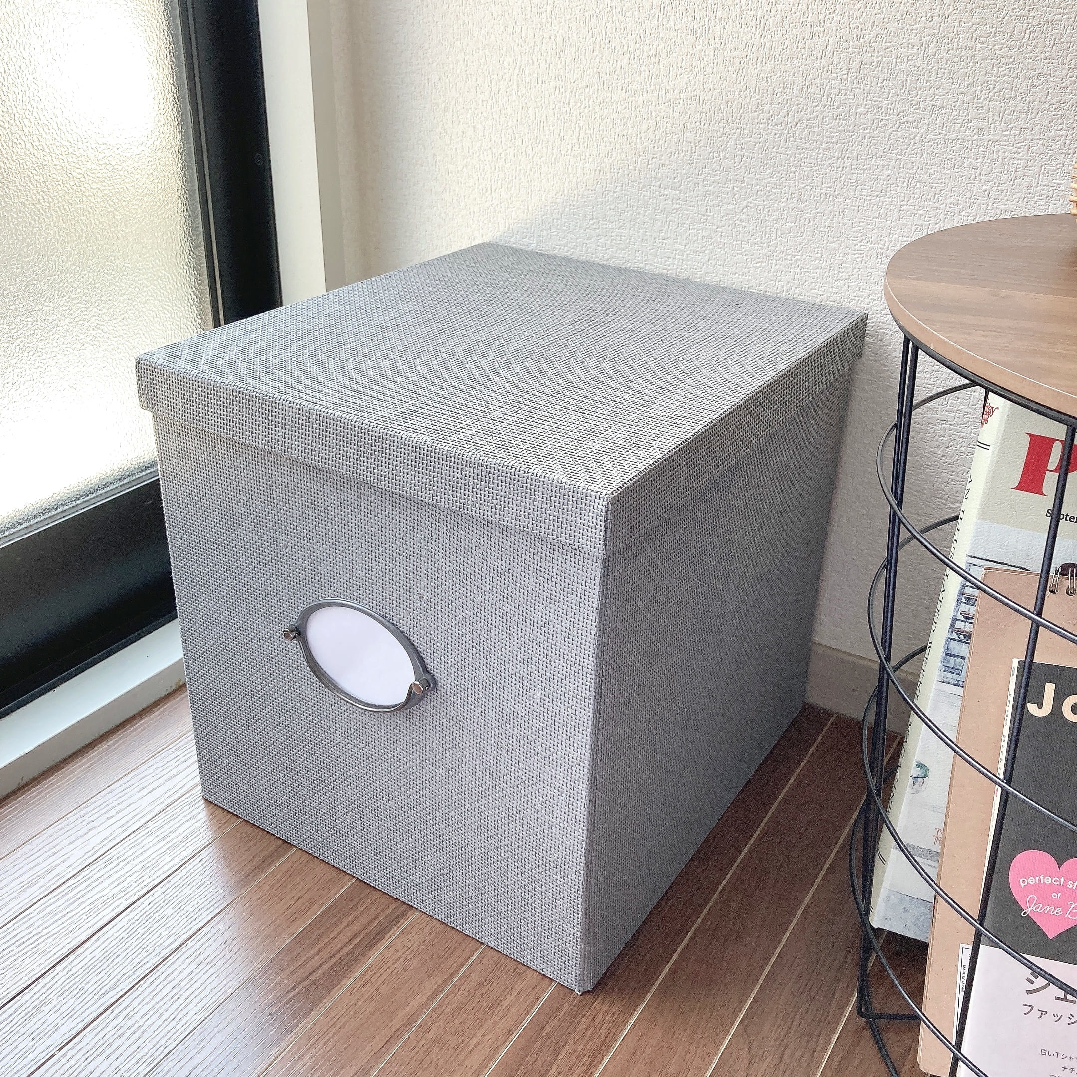 イケアのおすすめアイテム「KVARNVIK クヴァルンヴィーク 収納ボックス ふた付き」