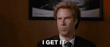 Will Ferrell says &quot;I get it&quot; with a serious expression