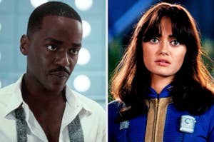 Ncuti Gatwa in "Doctor Who" and Ella Purnell in "Fallout"