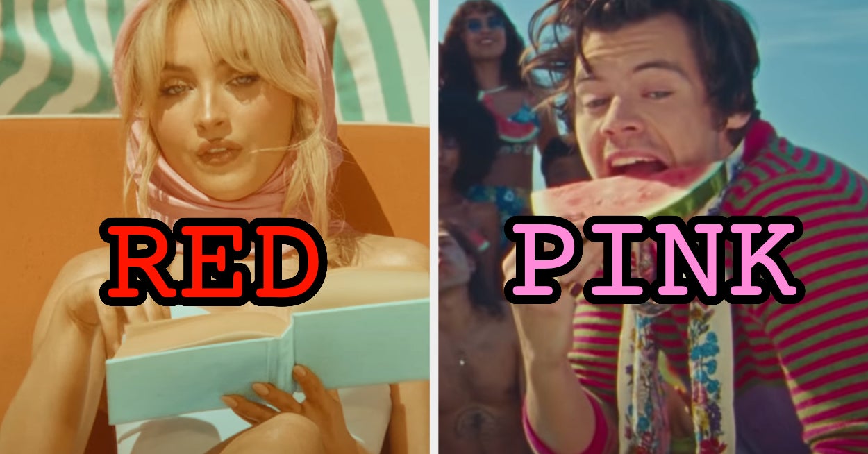 Summer Playlist Guess Favorite Color Quiz