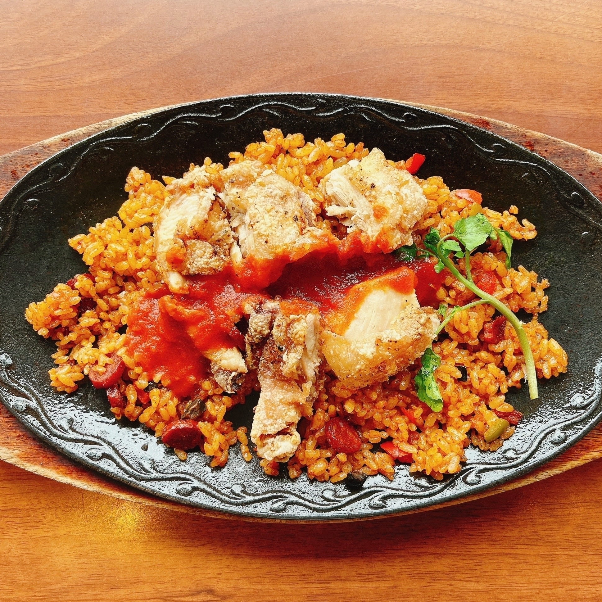 デニーズのおすすめフード「チキンジャンバラヤ」