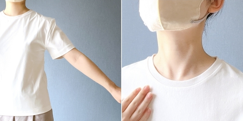 無印のおすすめアイテム「婦人 UVカット吸汗速乾半袖Tシャツ」