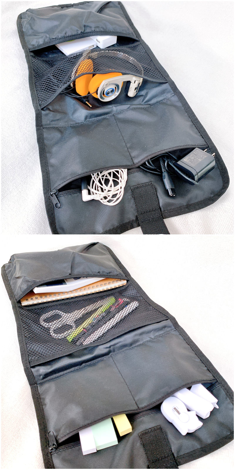 イケアのおすすめアイテム「FODERSKOPA フォデルスコーパ ケーブルオーガナイザーバッグ」