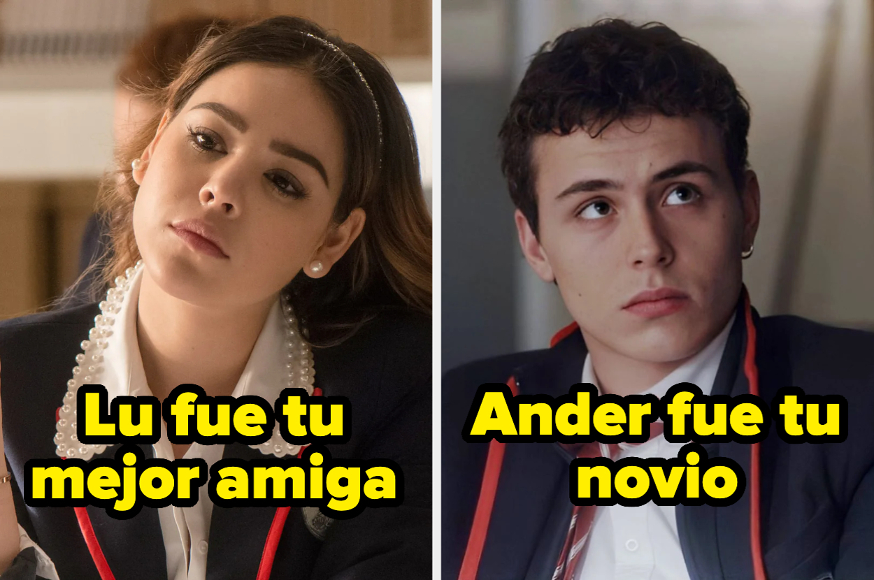 Lu fue tu mejor amiga y Ander fue tu novio en la serie "Élite"