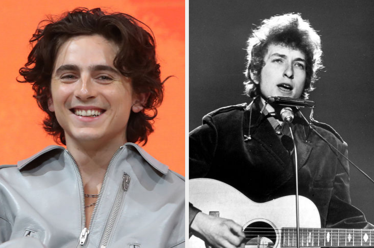 Timothée Chalamet As Bob Dylan In The Biopic 