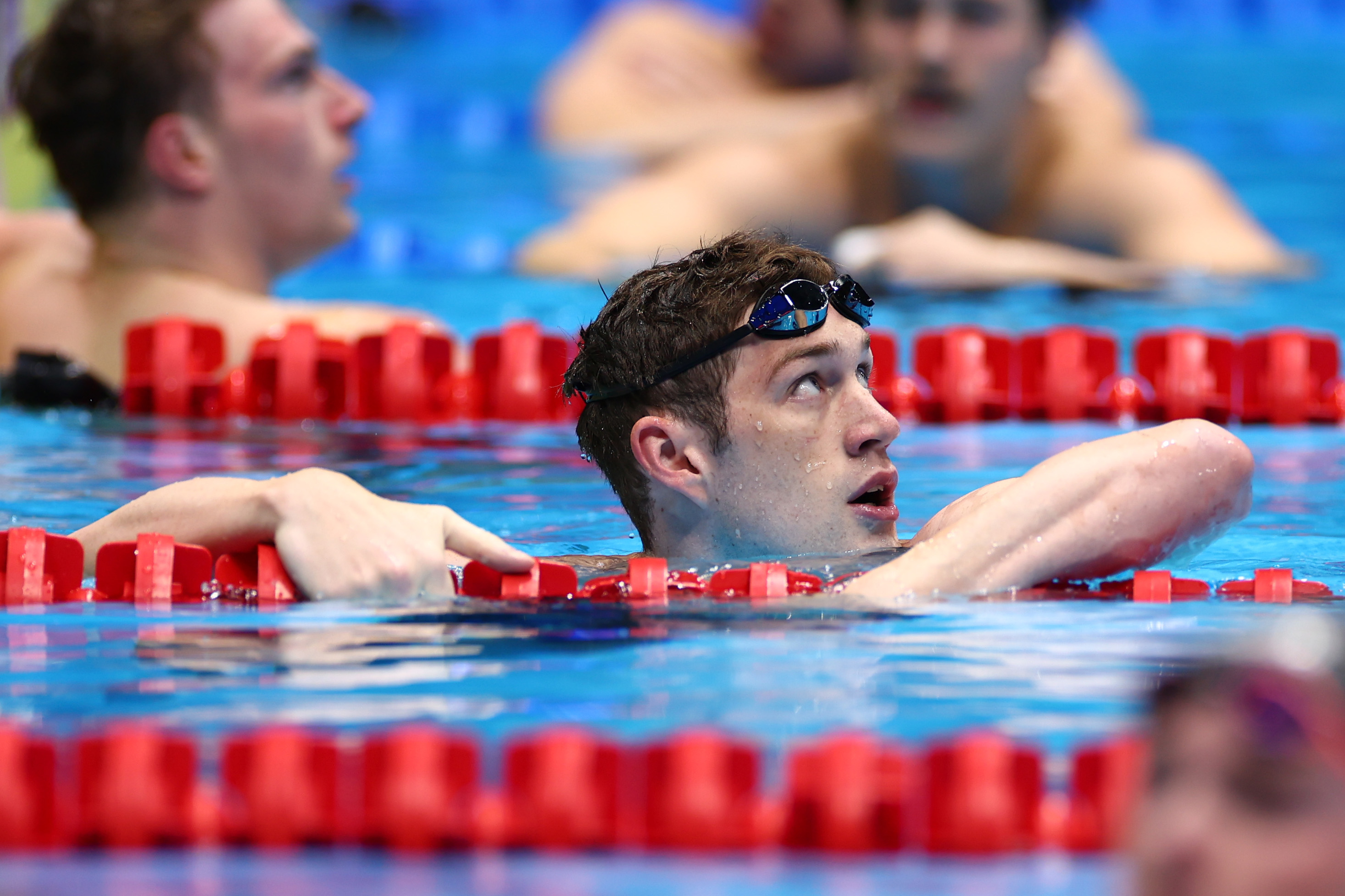 Olympic swimmer Hunter Armstrong