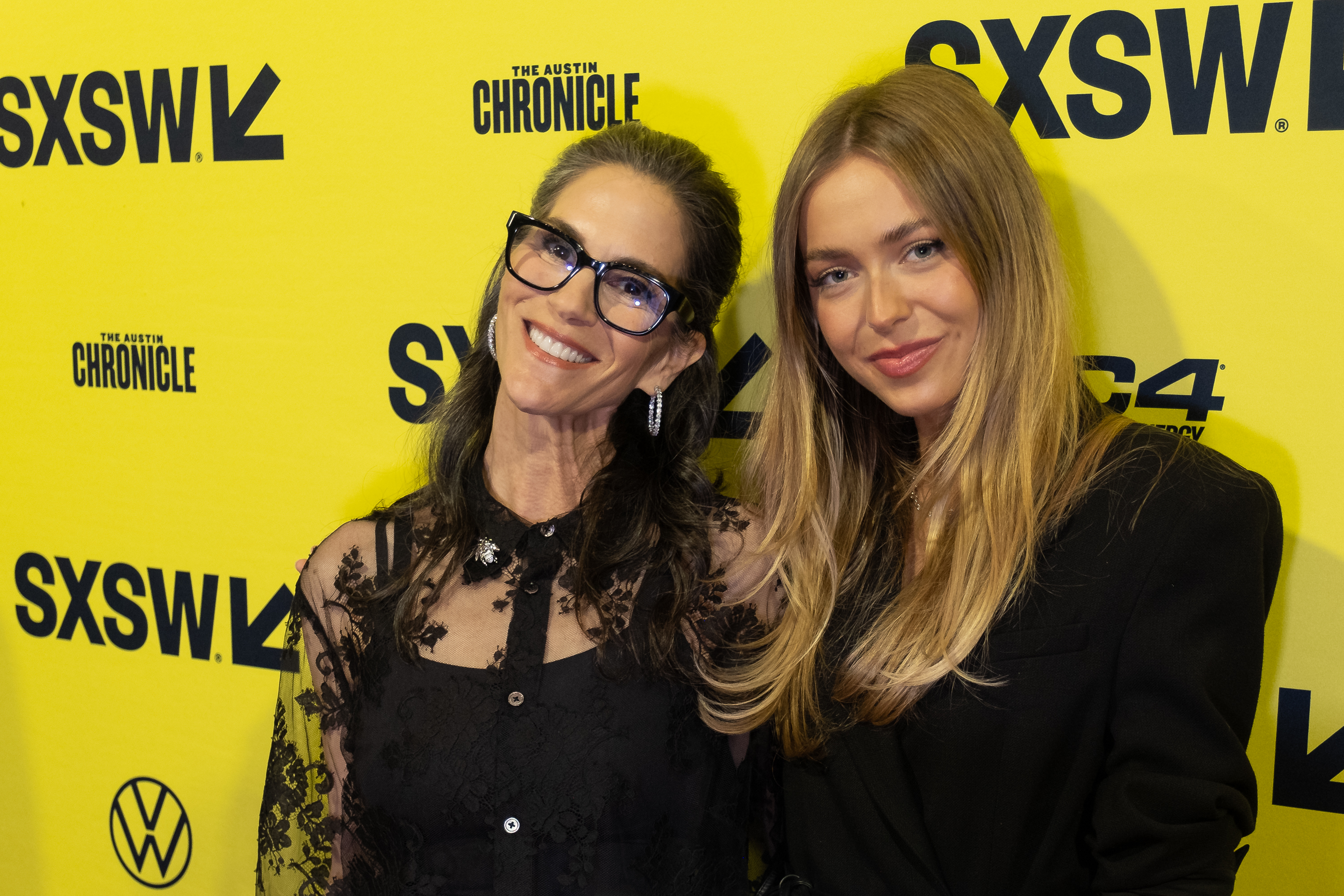 Jami Gertz and Gabby Rose Ressler at the 'Magic City: An American Fantasy' premiere as part of SXSW 2024 Conference and Festivals held at the ZACH Theatre on March 11, 2024 in Austin, Texas.