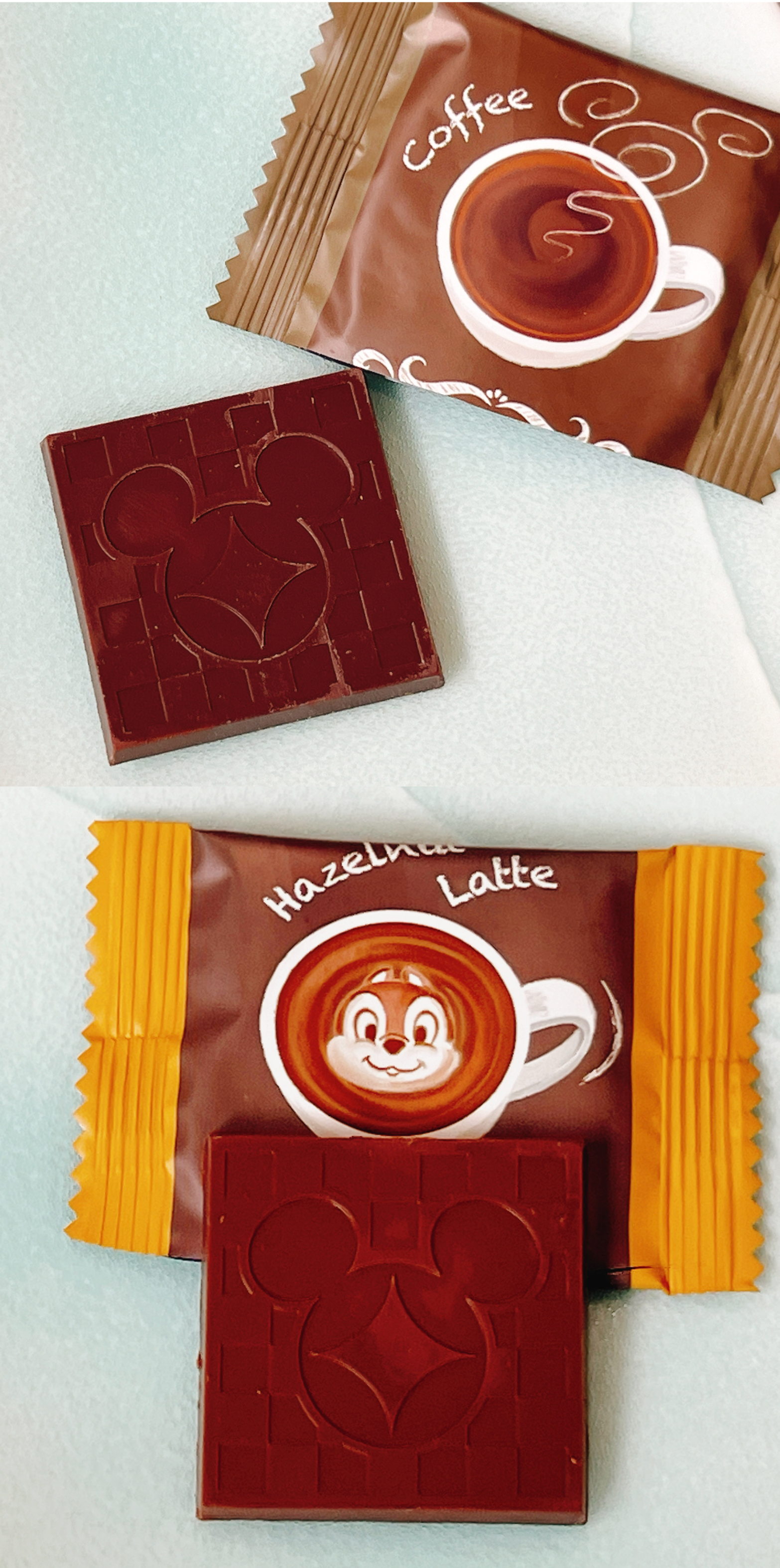 ディズニーのおすすめ土産「チョコレート 紙箱 ミッキーマウスと仲間たち」