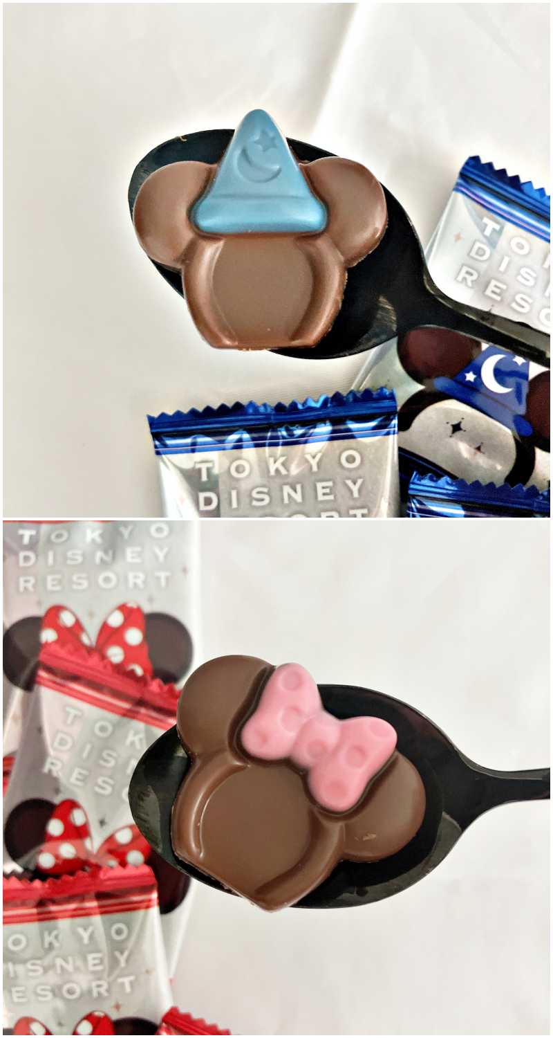 ディズニーのおすすめ土産「チョコレート 紙箱 ミッキー ミニー」