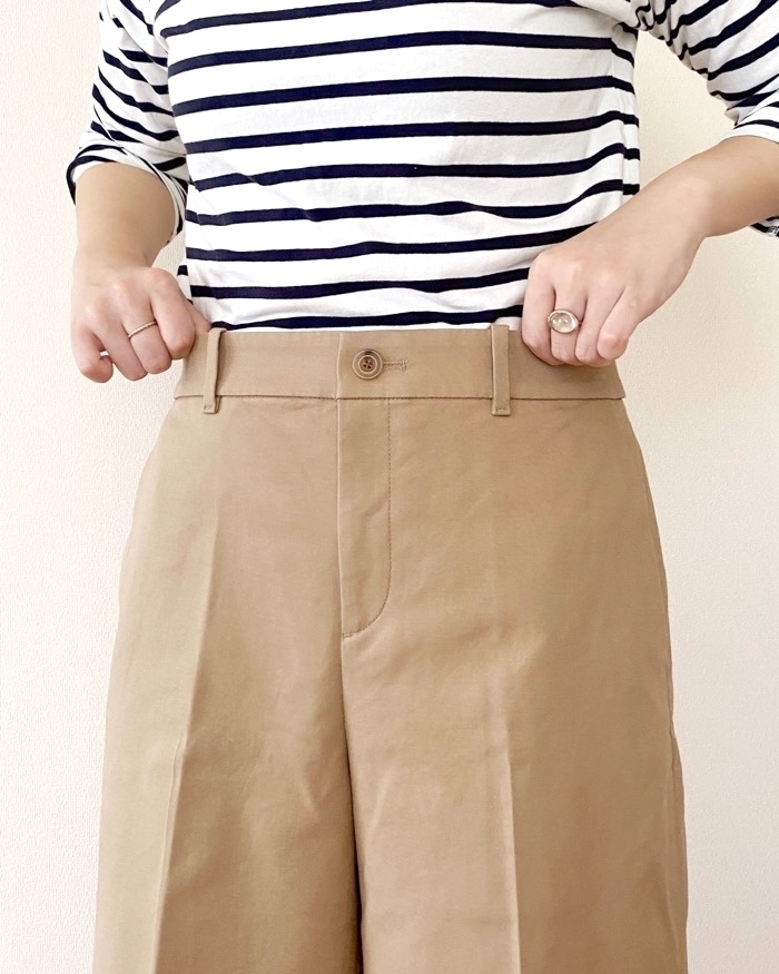 UNIQLO（ユニクロ）のおすすめきれいめパンツ「ワイドチノパンツ」