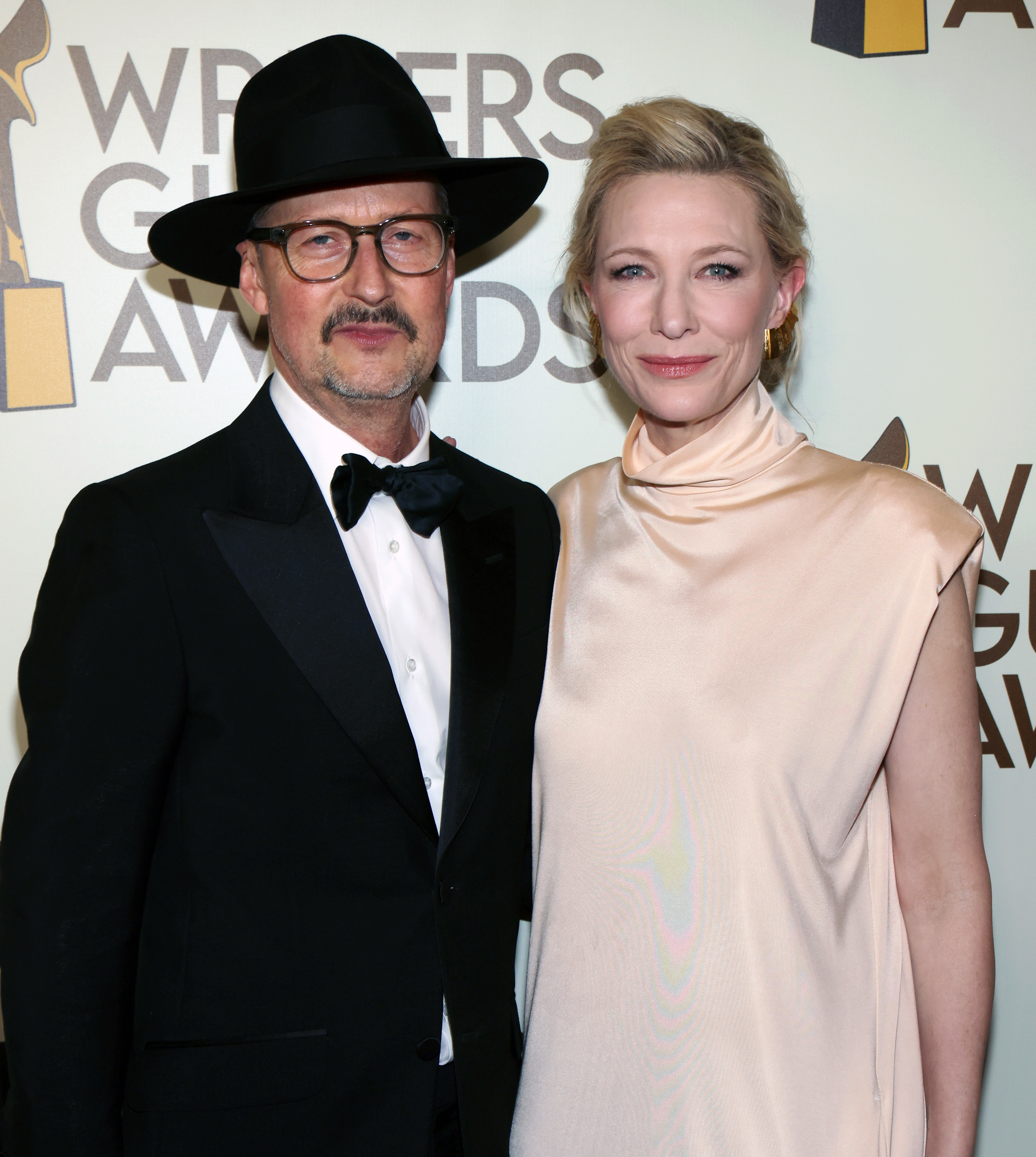 Todd Field and Cate Blanchett attend the 2023 Writers Guild of America Awards