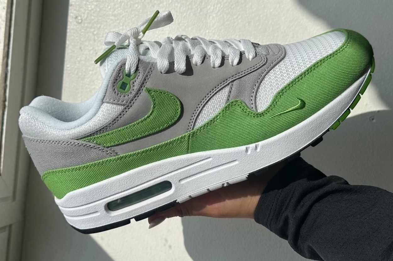 Closer Look at the 'Chlorophyll' Patta x Nike Air Max 1 Retro