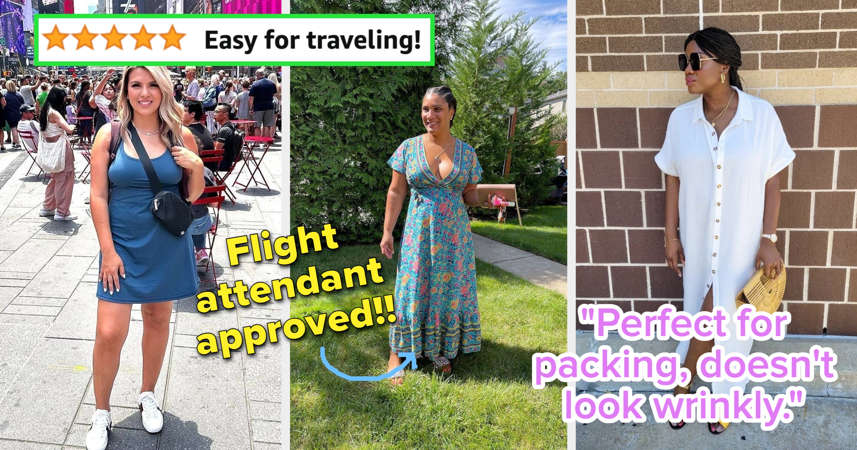 27 Dresses Reviewers Say Pack Well For Trips