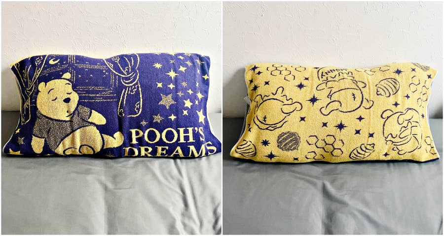 レア！ディズニーランド くまのプーさん ピローケース ディズニーランドで買った「ふわふわ枕カバー」が最高にカワイイ