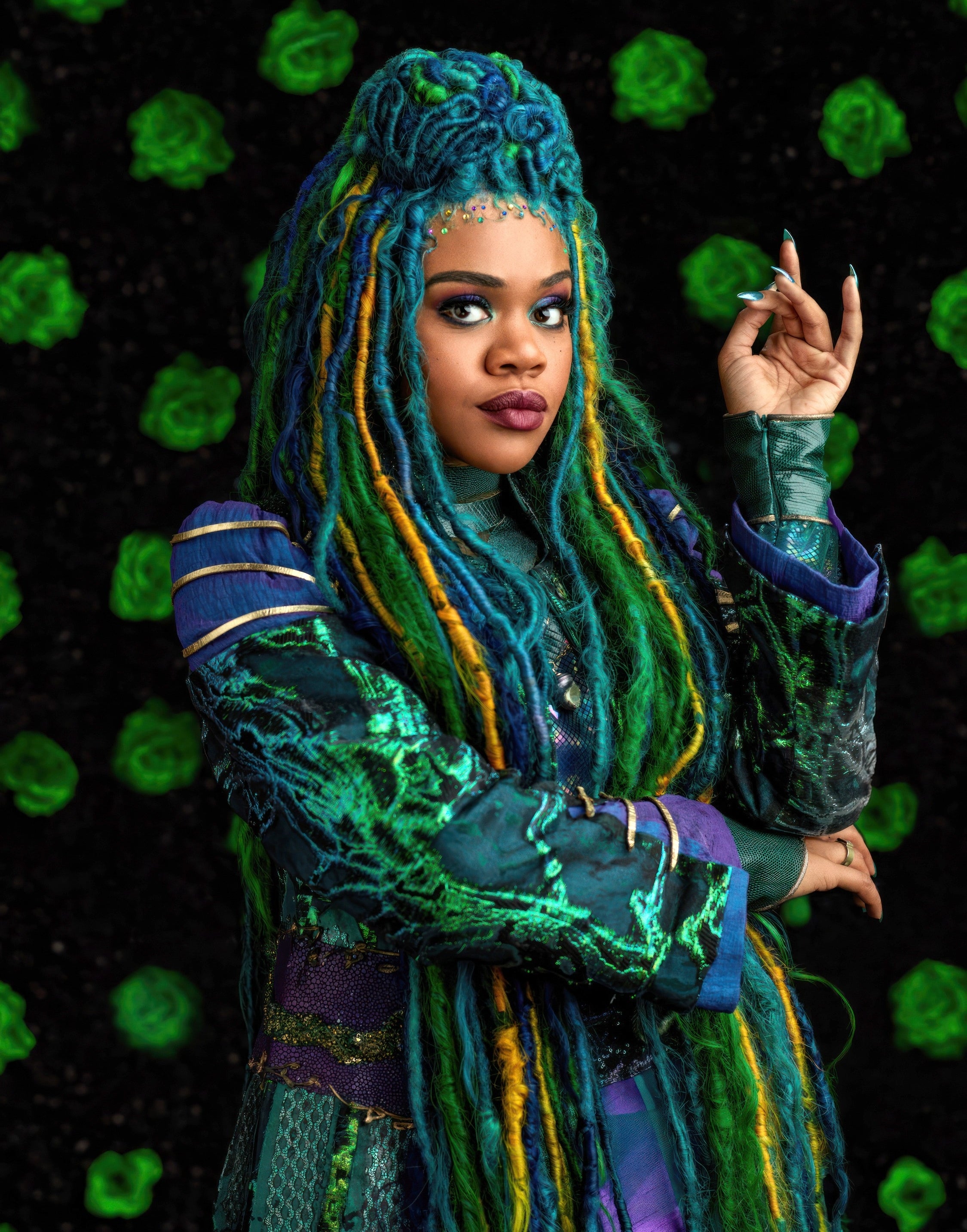 Dara Reneé as Uliana in "Descendants: The Rise of Red"