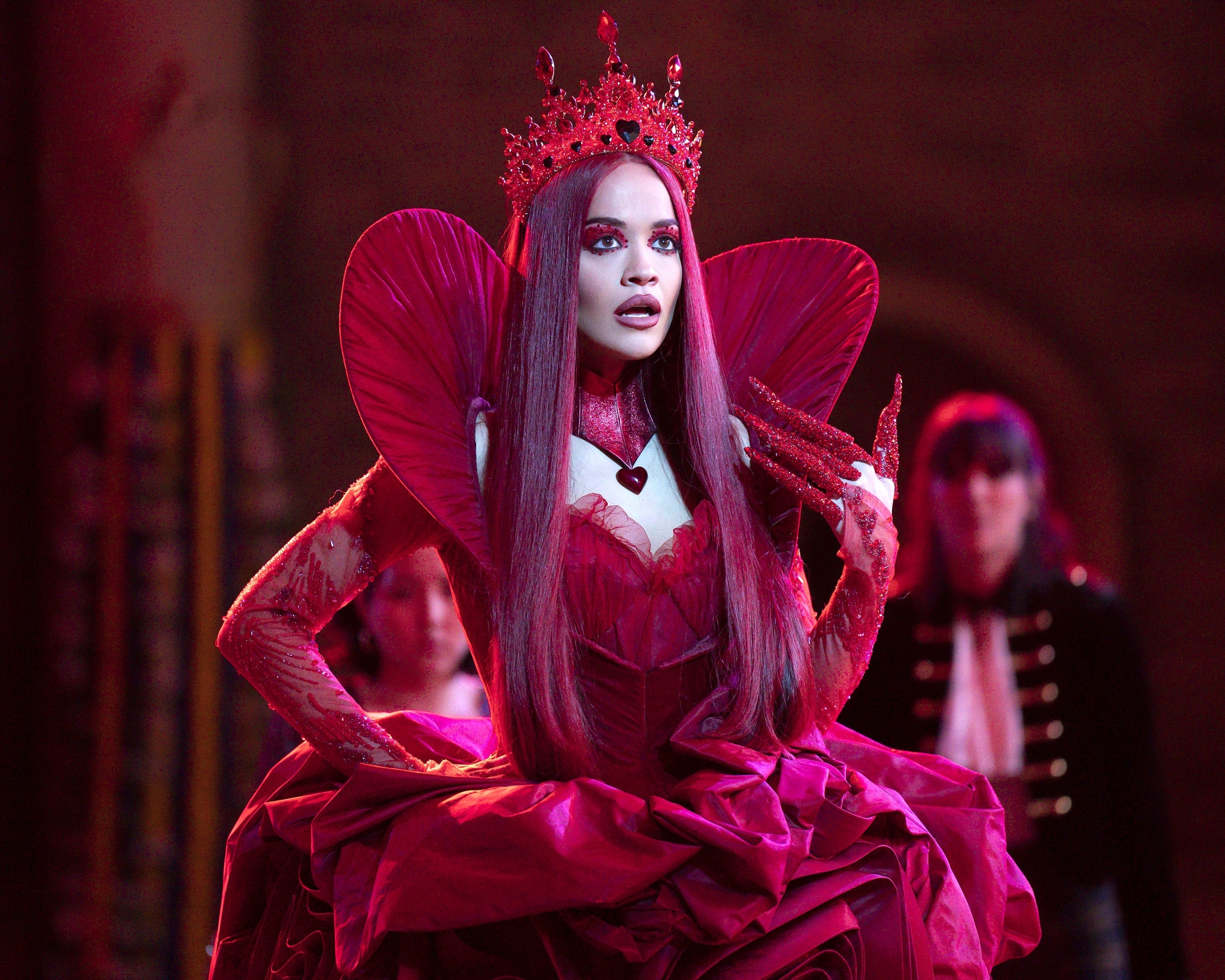 Rita Ora as the Queen of Hearts in "Descendants: The Rise of Red"