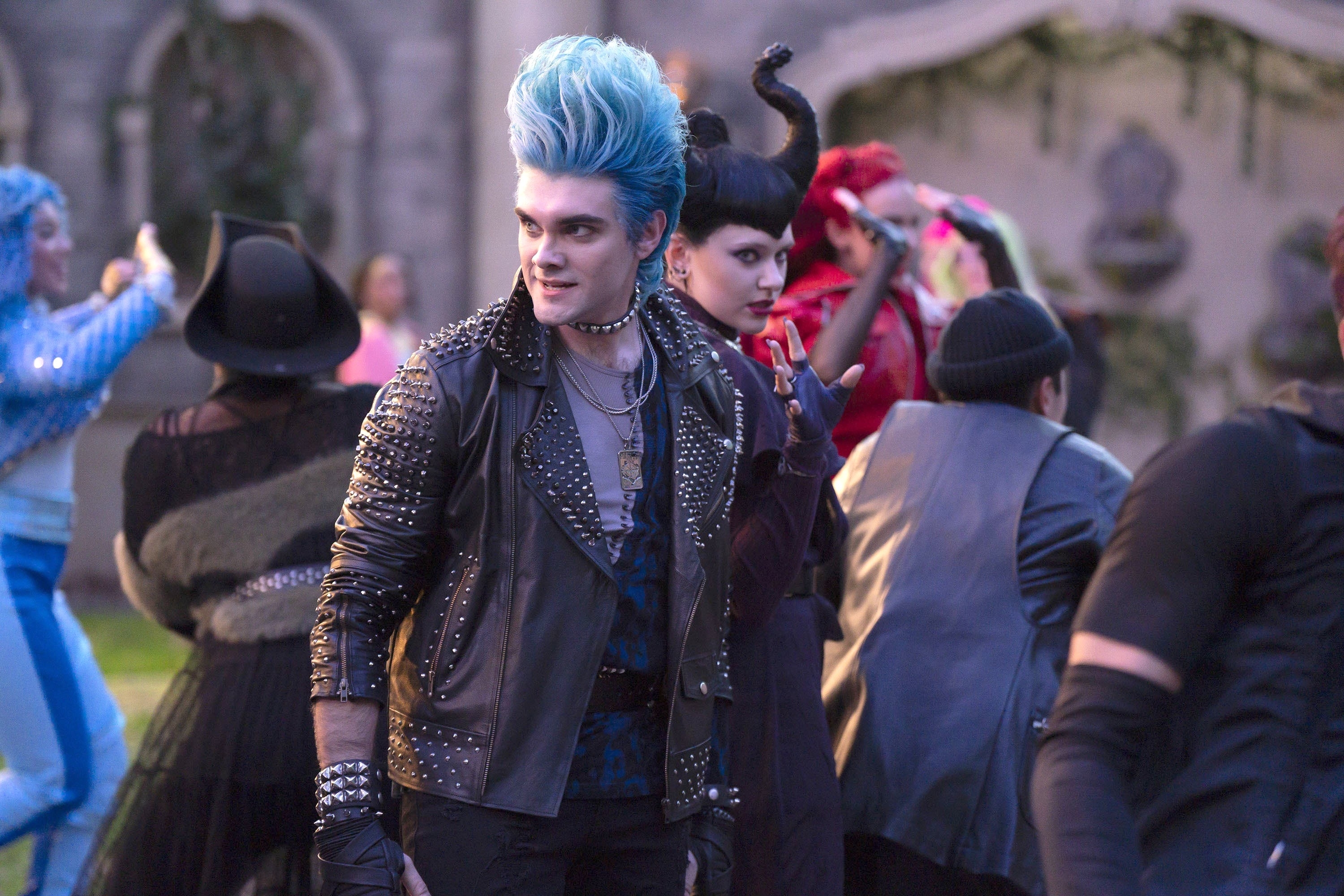 Anthony Pyatt as Hades in "Descendants: The Rise of Red"