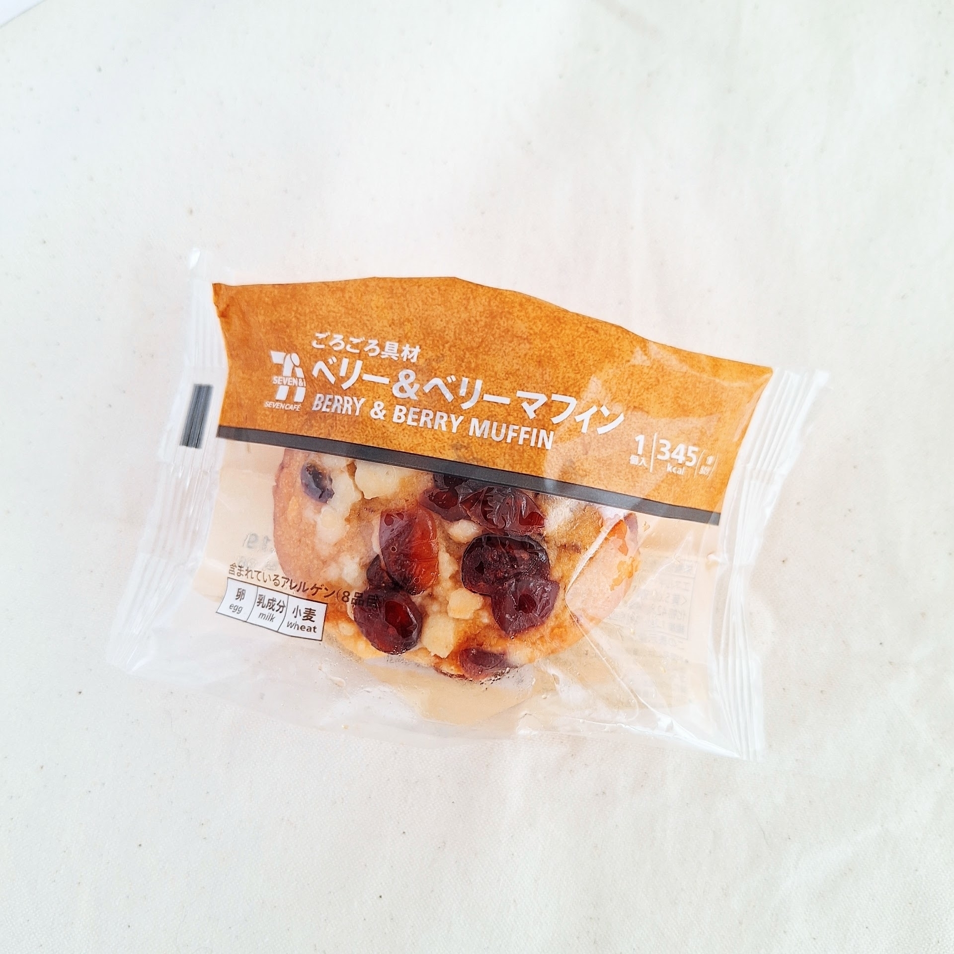 7-ELEVEN(セブン-イレブン)のスタバみたいな絶品スイーツ「7カフェ ベリー&ベリーマフィン」