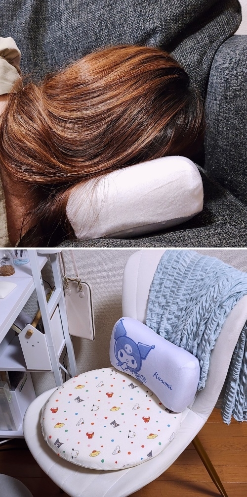 ニトリのおすすめアイテム「ミニリラックスピロー クロミ」