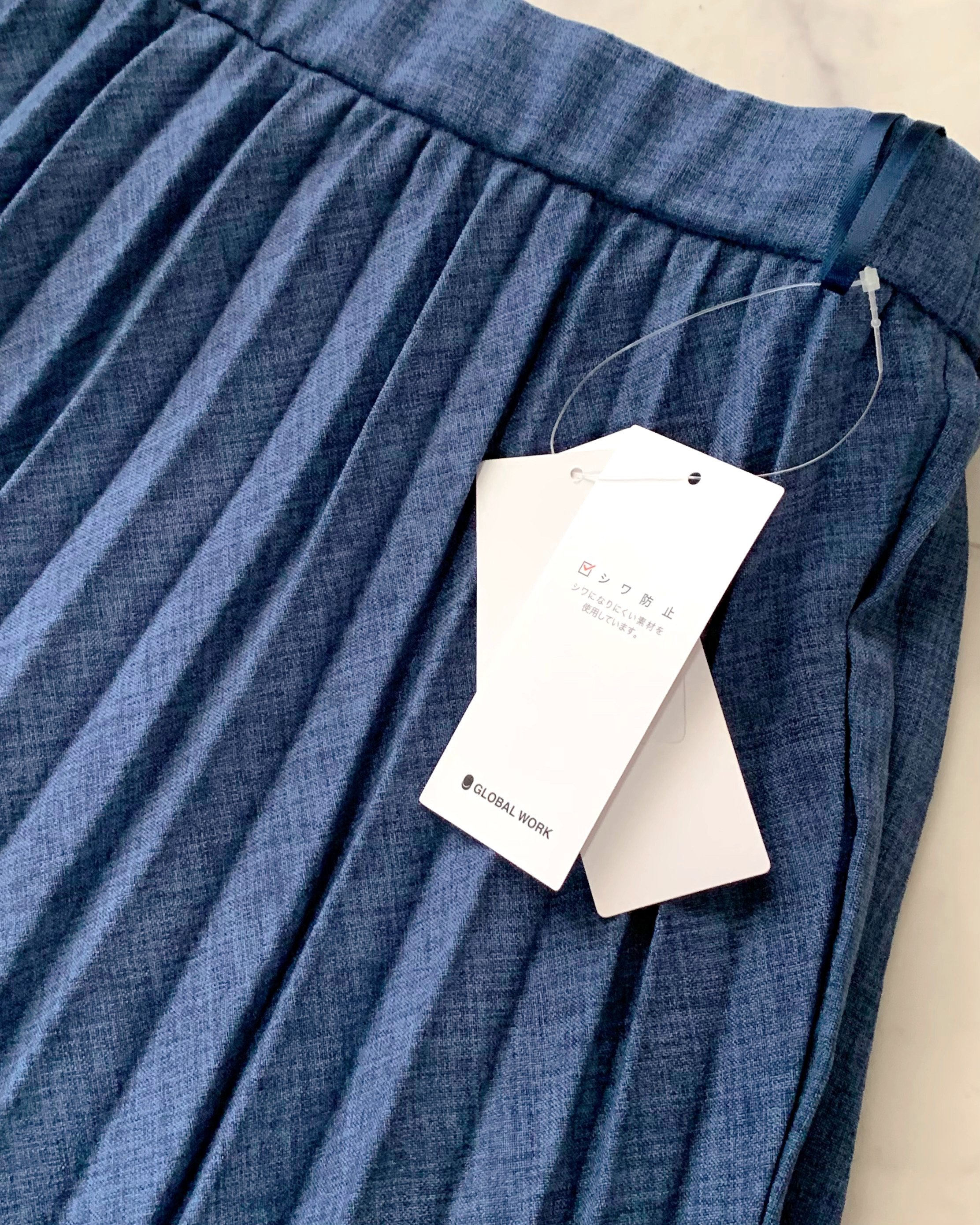 GLOBALWORK(グローバルワーク)のおすすめファッションアイテム「お手入れらくらくプリーツスカート/105155」