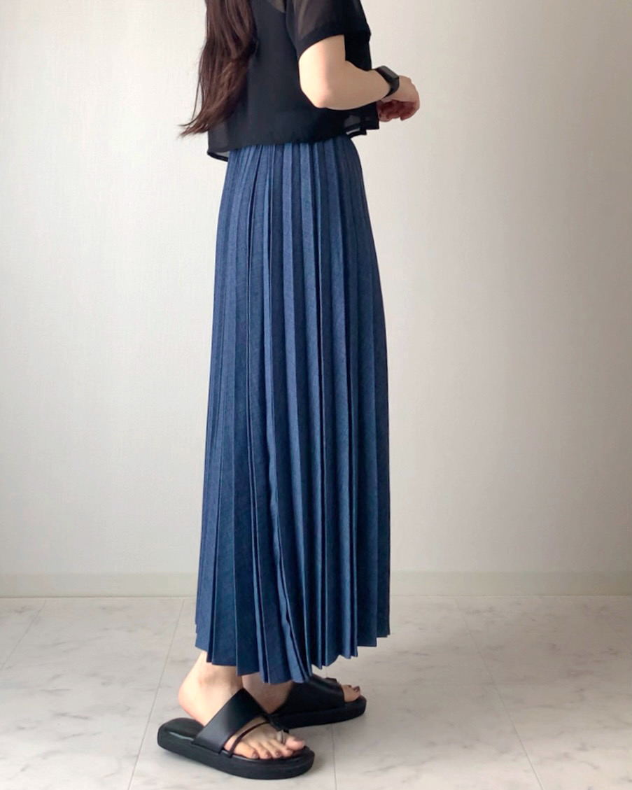 GLOBALWORK(グローバルワーク)のおすすめファッションアイテム「お手入れらくらくプリーツスカート/105155」