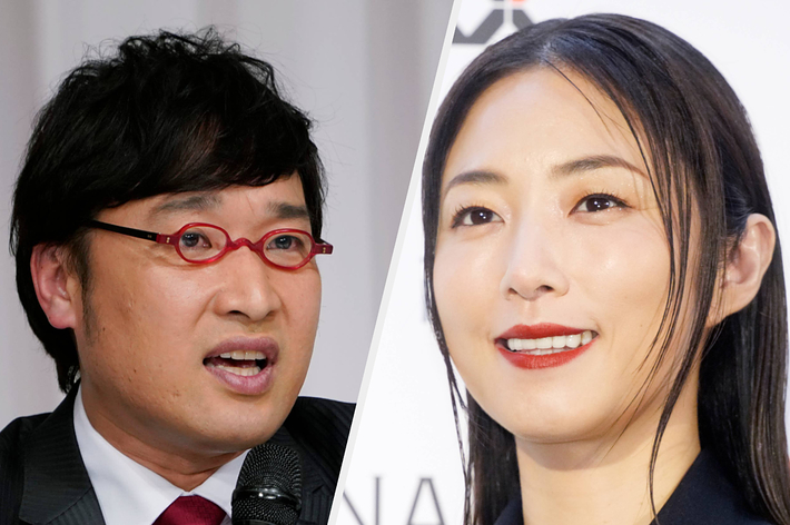 男性と女性のペア写真。男性は紅いメガネ、黒髪、西装。女性は長い黒髪、シンプルなクラシックなスタイルです。