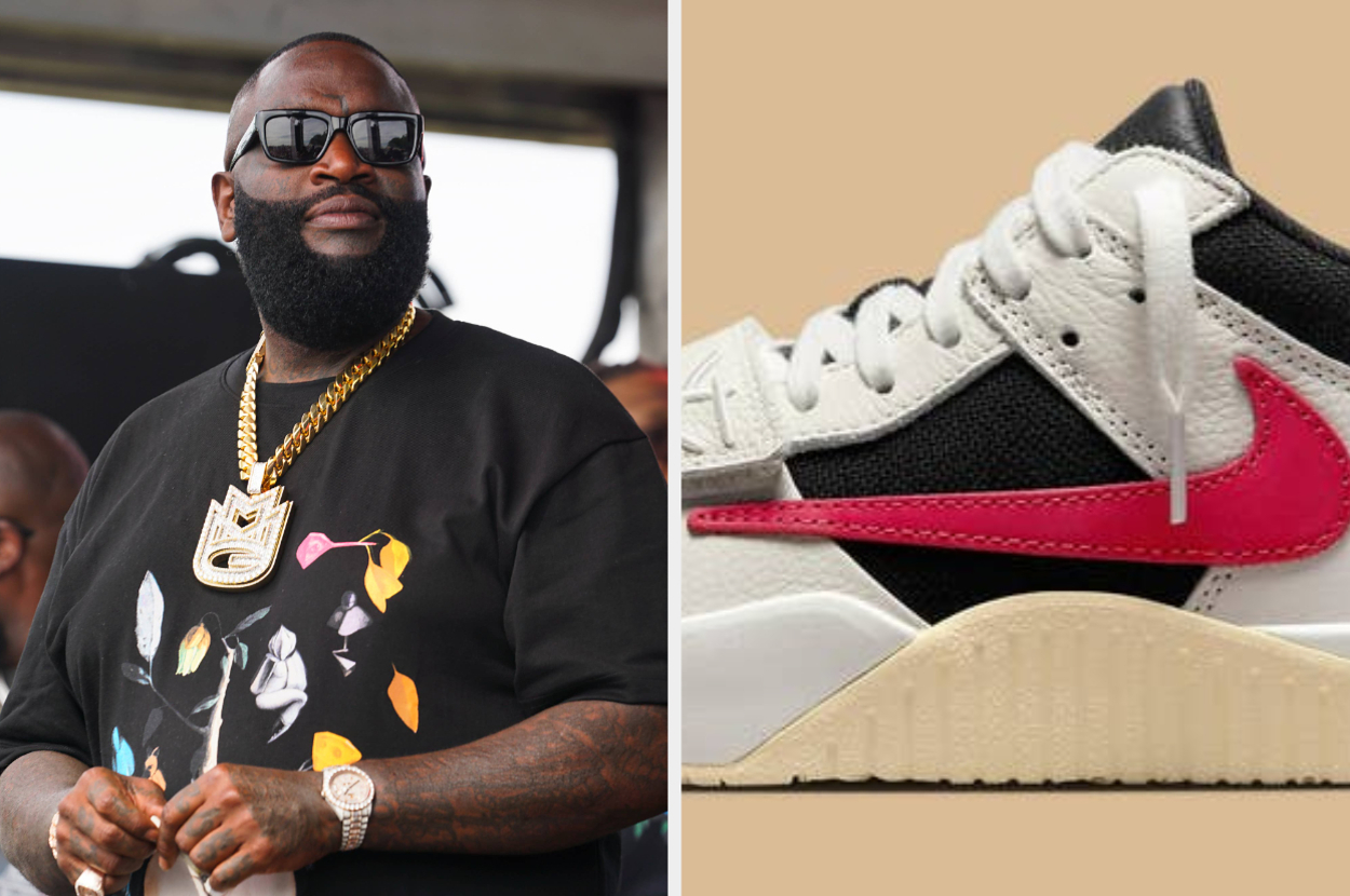 Rick Ross Trolls 50 Cent With Travis Scott's Sneakers