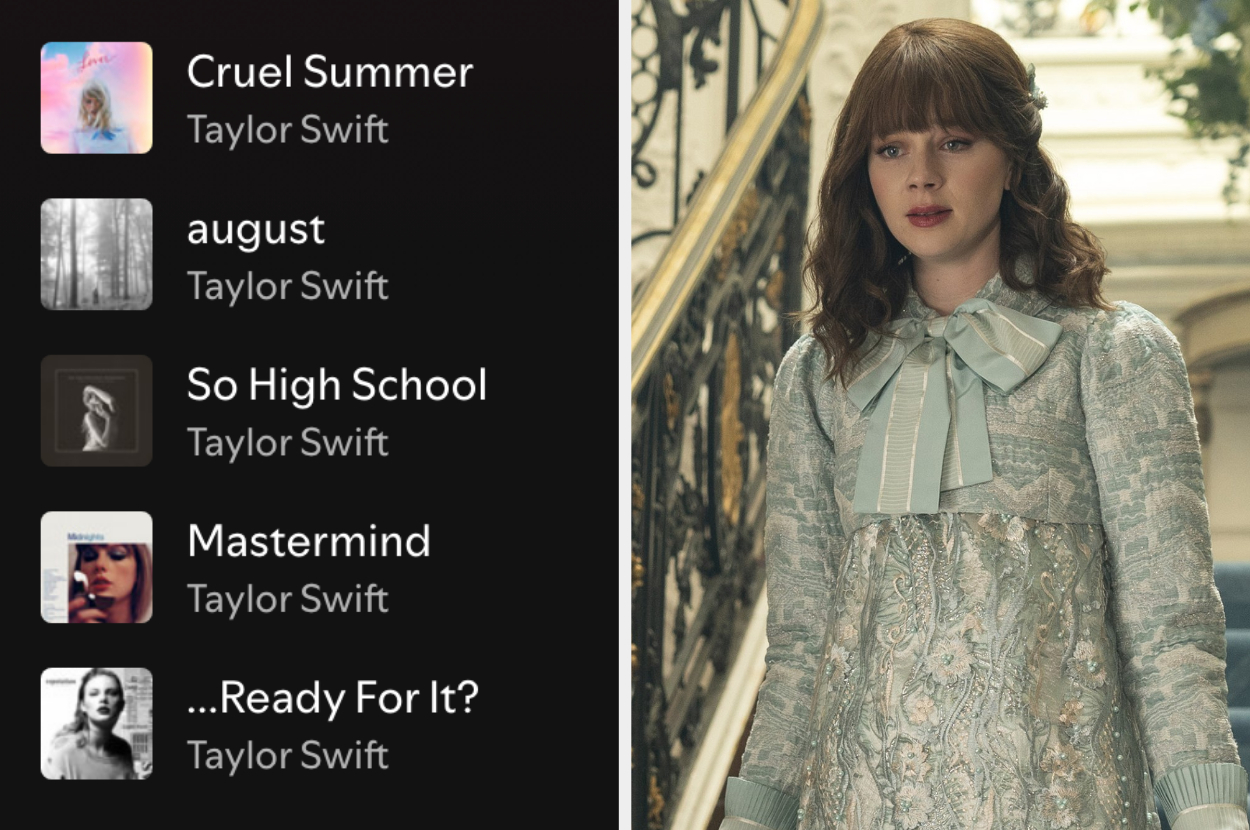 Taylor Swift Playlist Bridgerton Lady Quiz