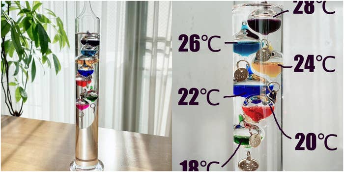 NITORI(ニトリ)のおすすめ雑貨「ガリレオ温度計」