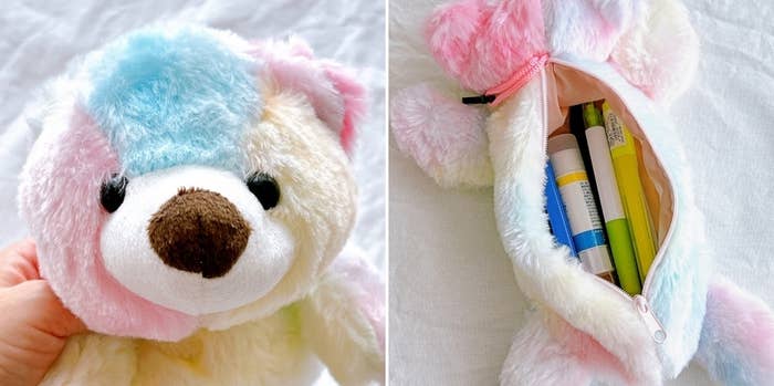 DAISO(ダイソー)のおすすめ文房具「ペンケース(クマ)」