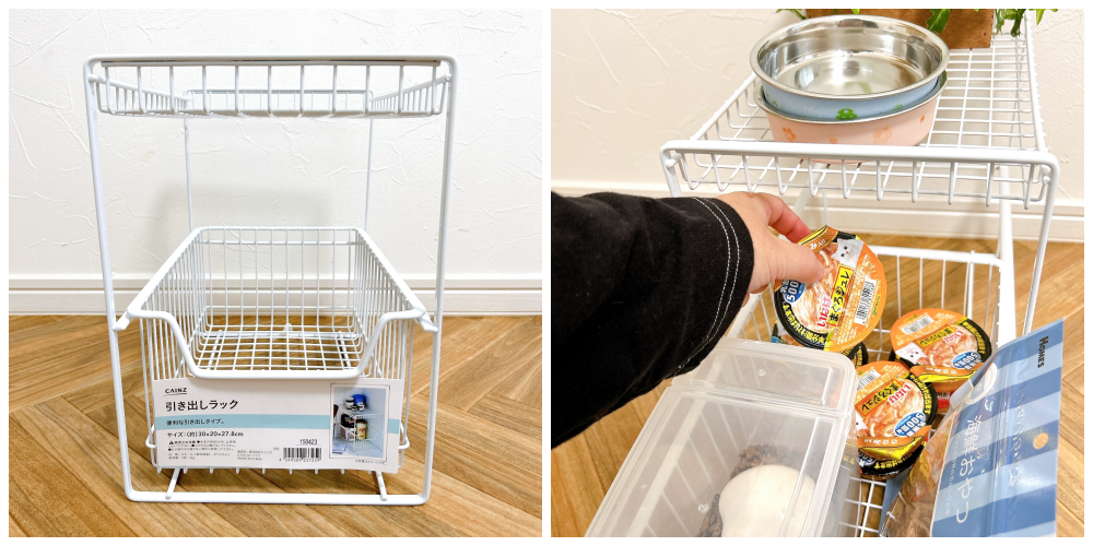 CAINZ（カインズ）のおすすめ収納グッズ「引き出しラック ホワイト」
