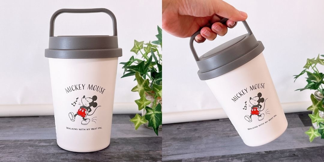 東京ディズニーリゾートのおすすめグッズ「タンブラー蓋付 ミッキー」
