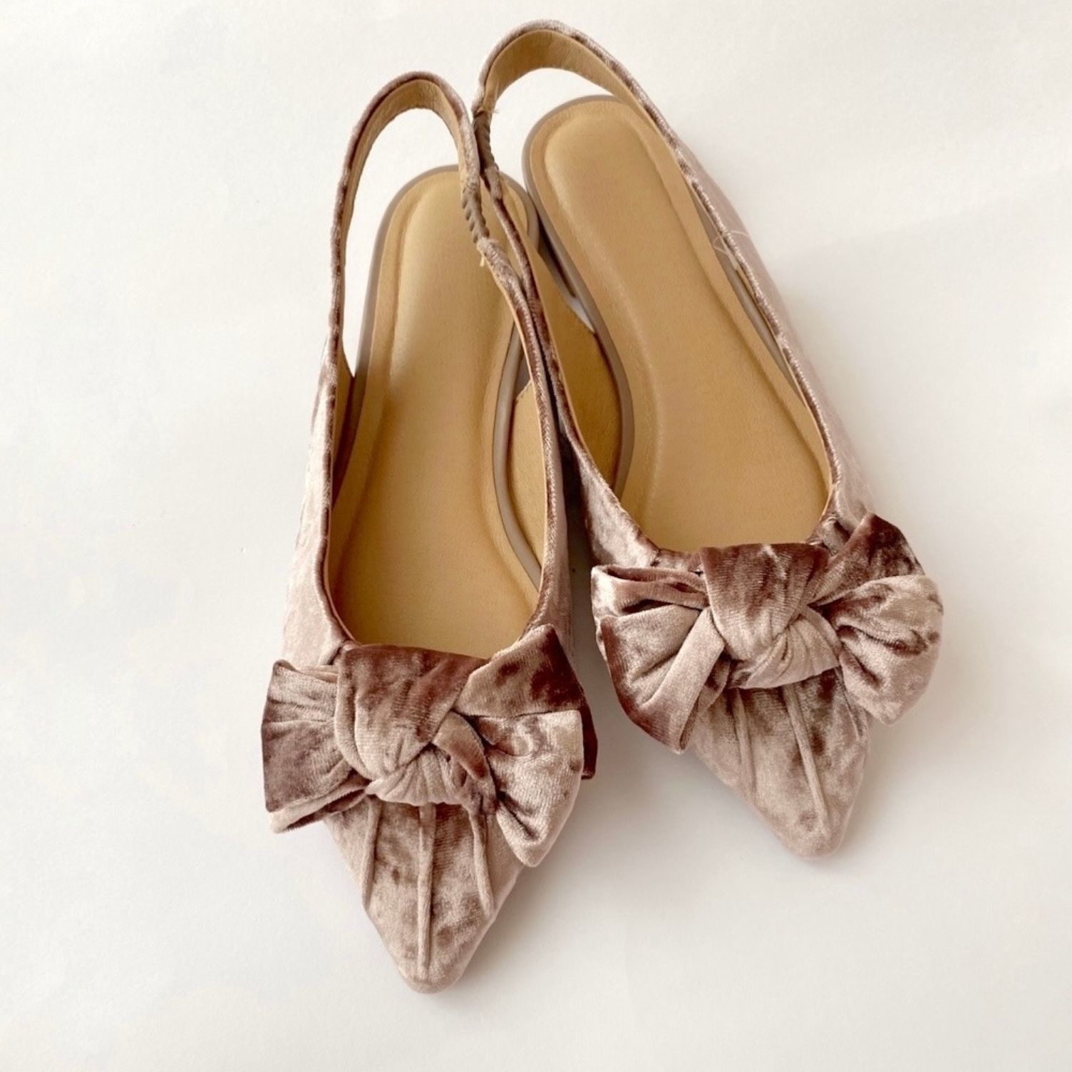 GUのおすすめアイテム「リボンフラットシューズ+E」