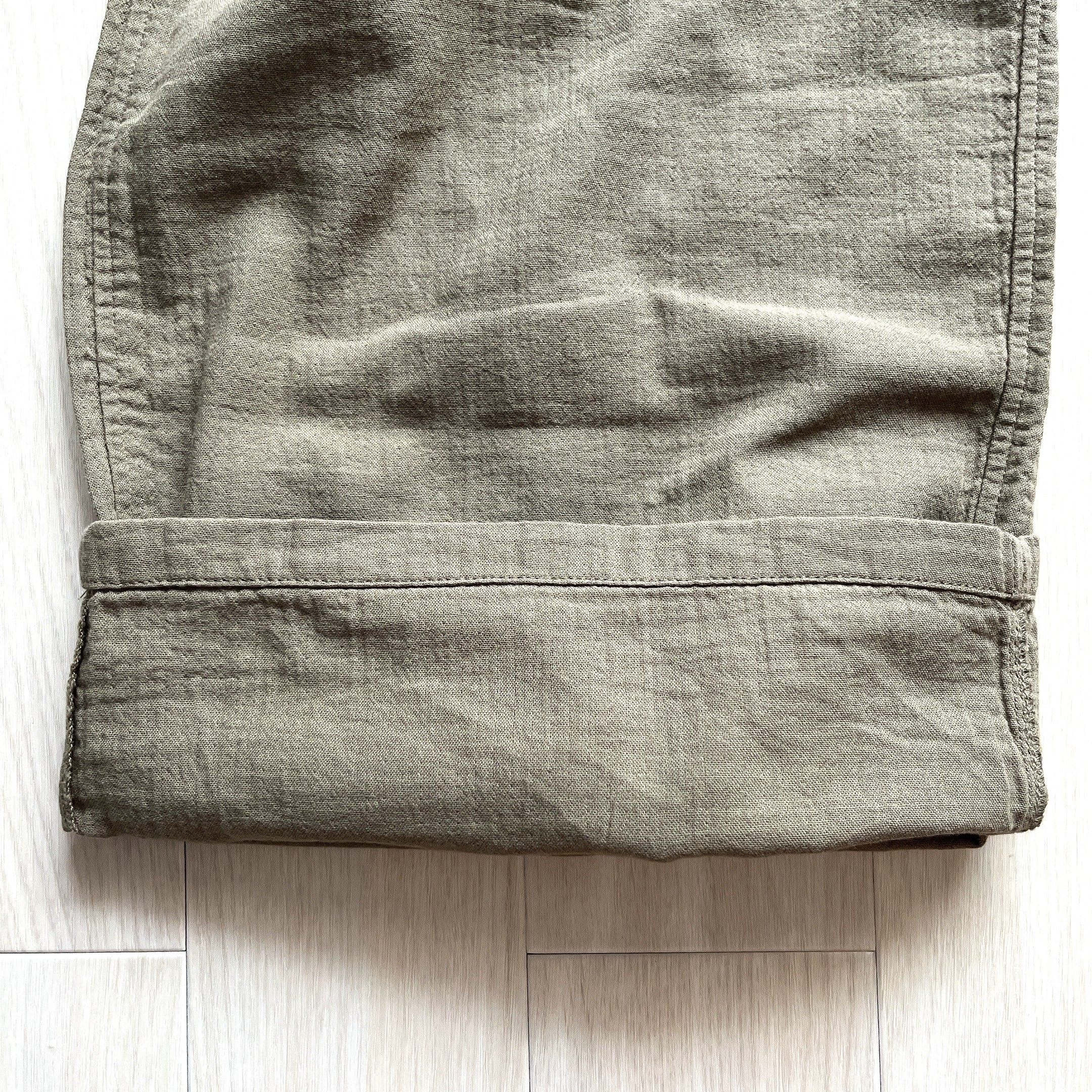 無印良品のオススメのパンツ「婦人 ふんわりしぼガーゼ ロングパンツ」