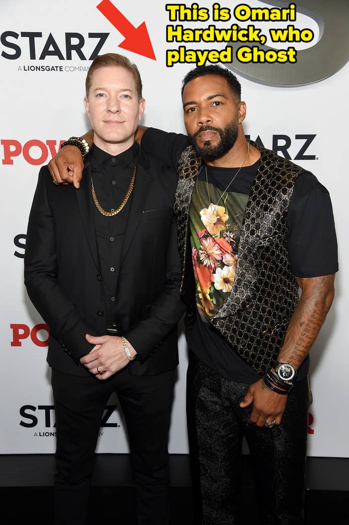 Closeup of Joseph Sikora and Omari Hardwick
