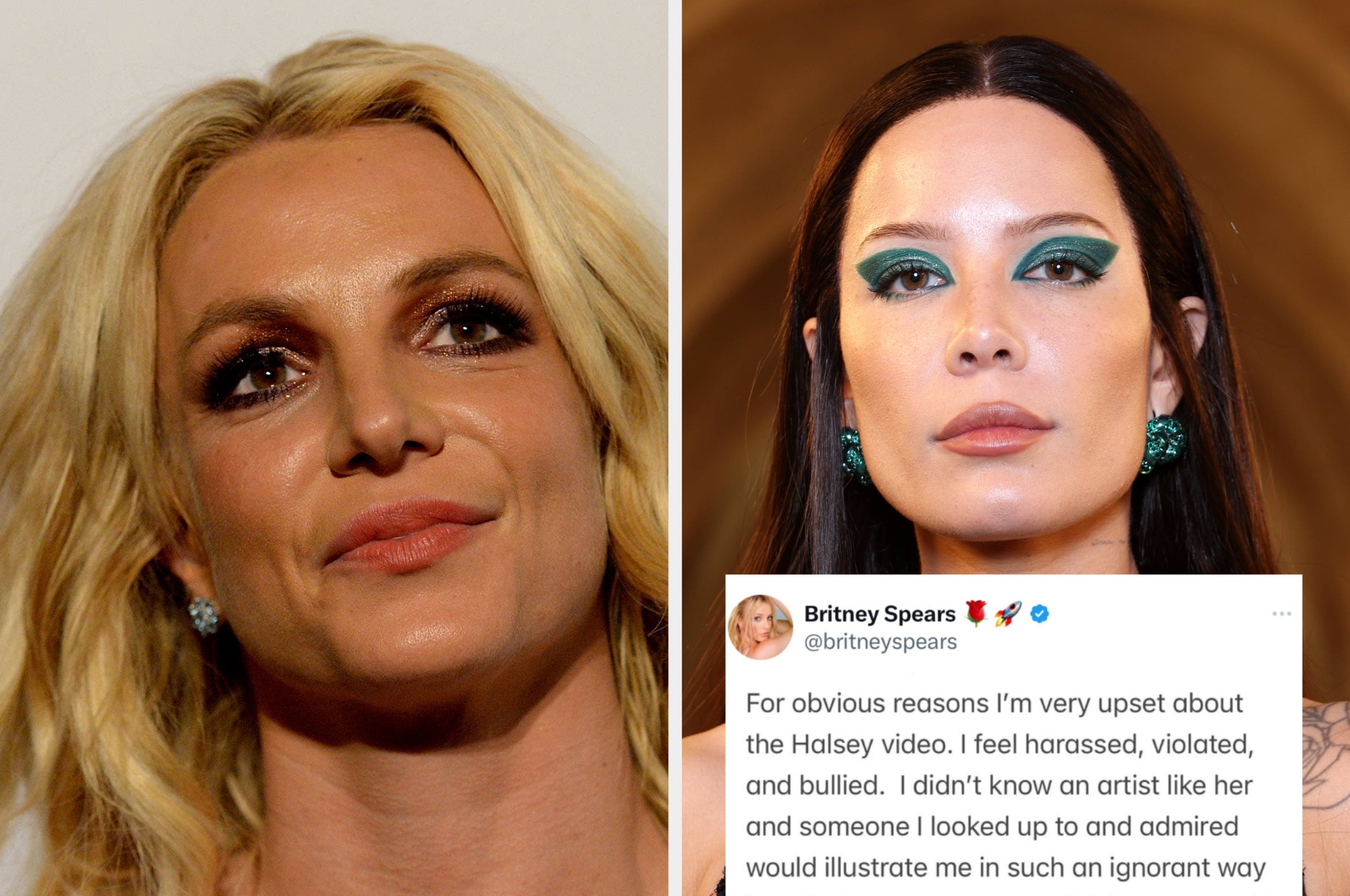 Britney Spears Shares Statement On Halsey’s Lucky Video