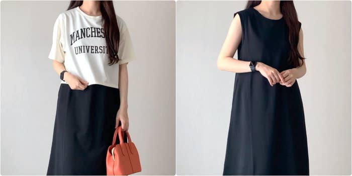 GLOBALWORK(グローバルワーク)のおすすめファッションアイテム「Tシャツ*ノースリーブワンピースSET/115361」