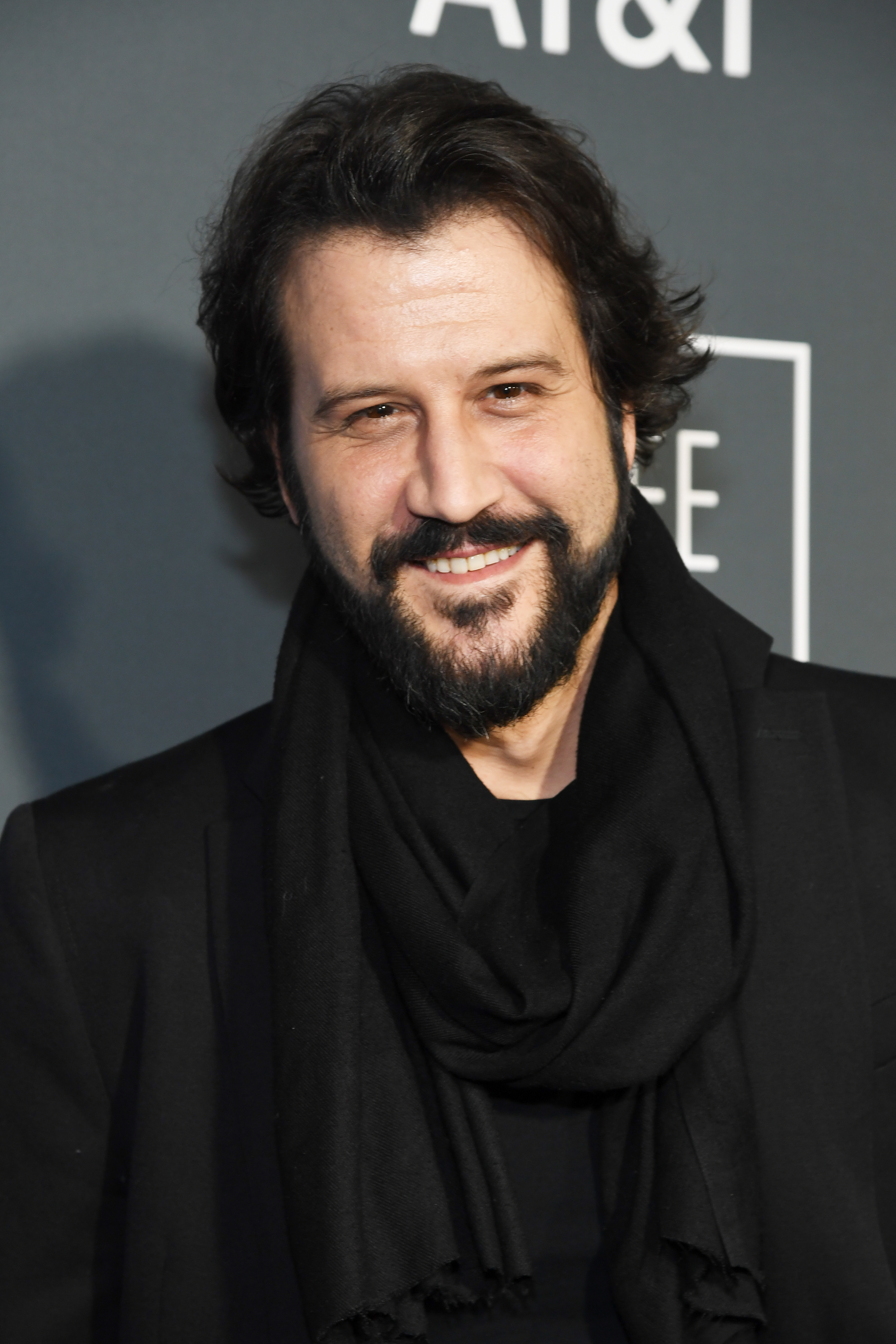 Stefan Kapicic wearing all black at the 24th Critics' Choice Awards