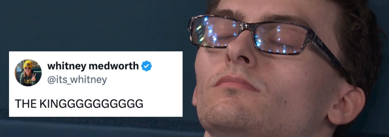 People Are Convinced This Winter Olympian Looks EXACTLY Like The Nerdy Pommel Horse Guy