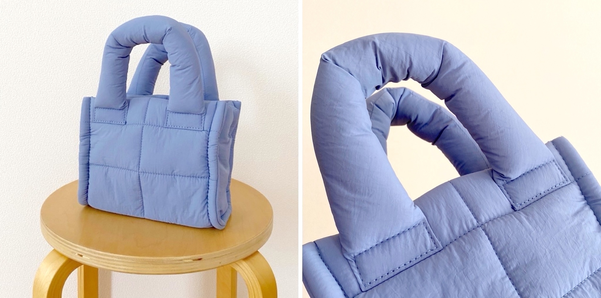 GU（ジーユー）のおすすめファッションアイテム「パフミニショルダーバッグ」