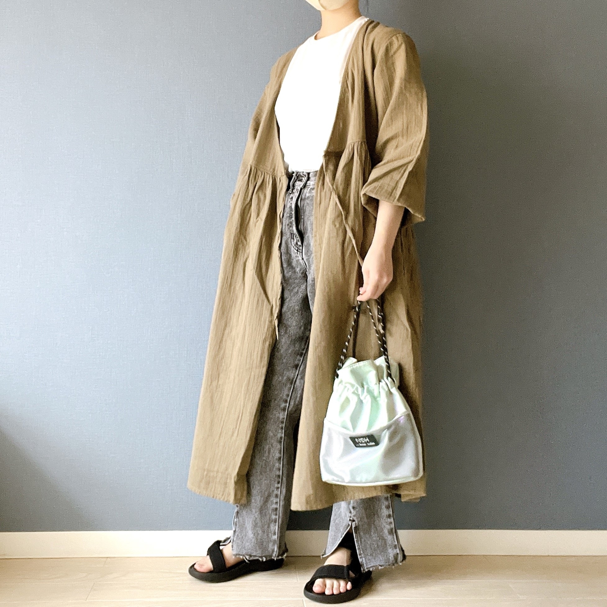 婦人 ふんわりしぼガーゼ ロングパンツ | 無印良品