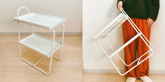 IKEA（イケア）のおすすめのインテリア「HATTÅSEN ハットーセンサイドテーブル／シェルフユニット」