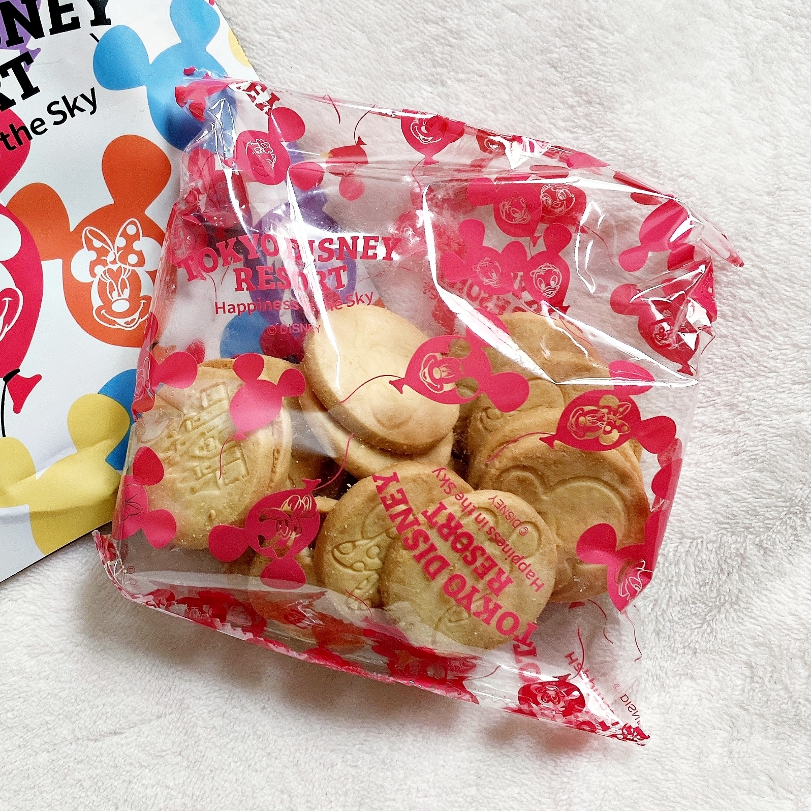 ディズニーランドのおすすめお土産「クッキー 袋 ミッキーマウスと仲間たち」