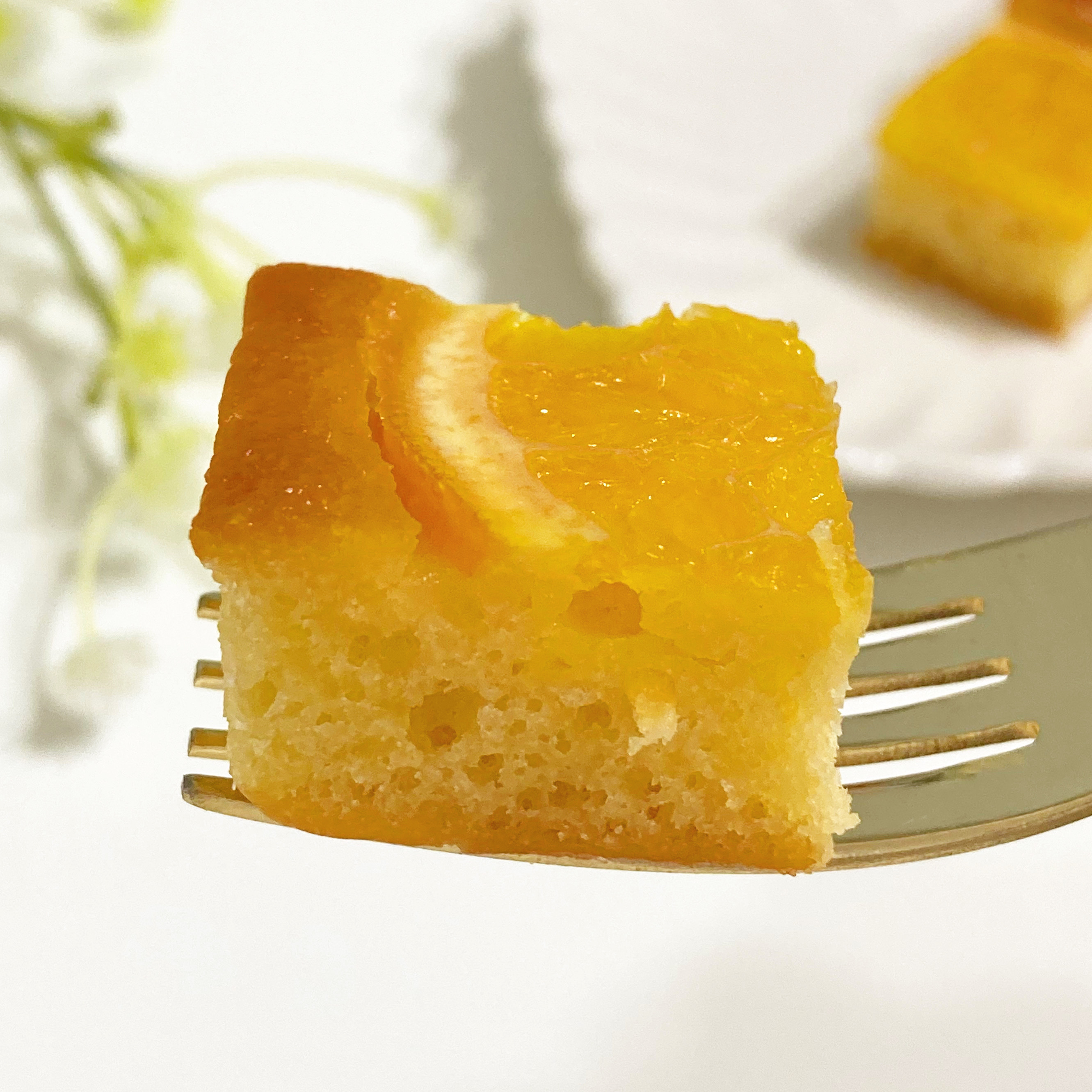 無印良品の季節限定スイーツ「オレンジのチーズケーキ」