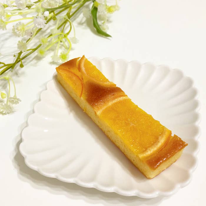 無印良品の季節限定スイーツ「オレンジのチーズケーキ」