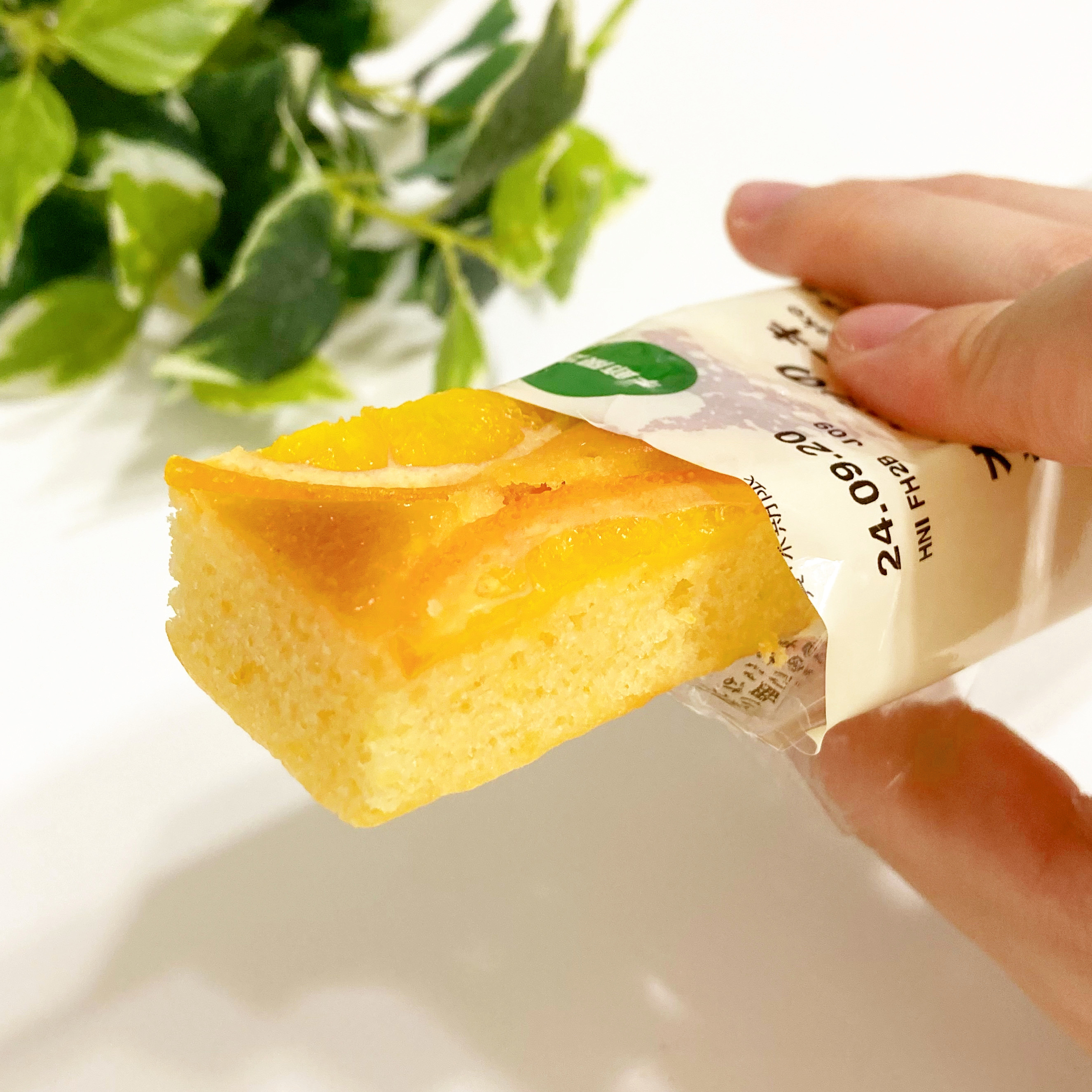 無印良品の季節限定スイーツ「オレンジのチーズケーキ」