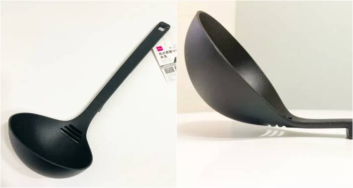 DAISO(ダイソー)のキッチンアイテム「先が直接つかないお玉」