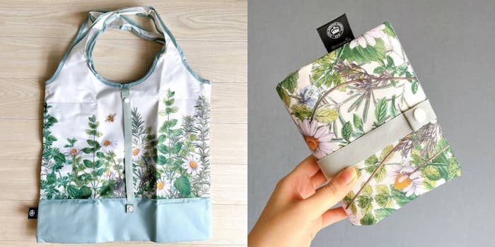 アフタヌーンティーのオススメのグッズ「抗菌保冷ショッピングラップバッグL/Kew Gardens」